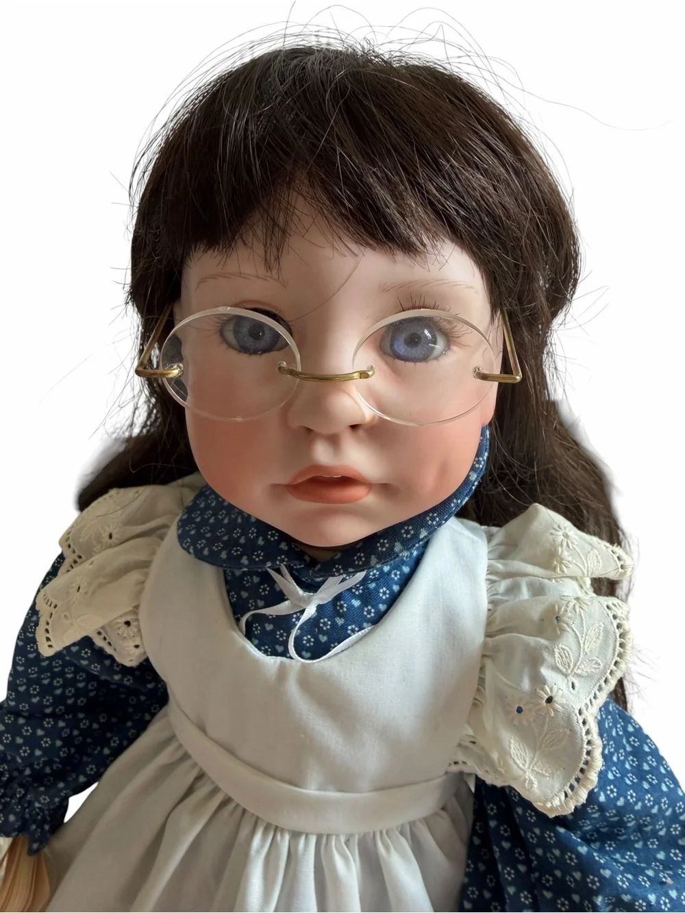Lee Middleton Limited Porcelain 349/750 with Blue Dress and White Apron